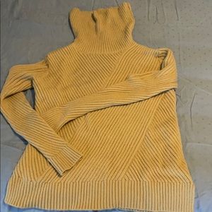 Ann Taylor Tan Turtleneck Sweater